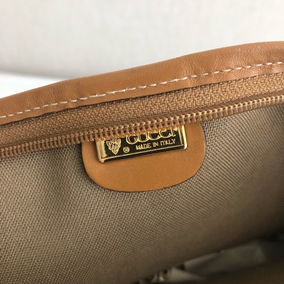 Vintage authentic gucci tote bag logo GG - Picture 3 of 12